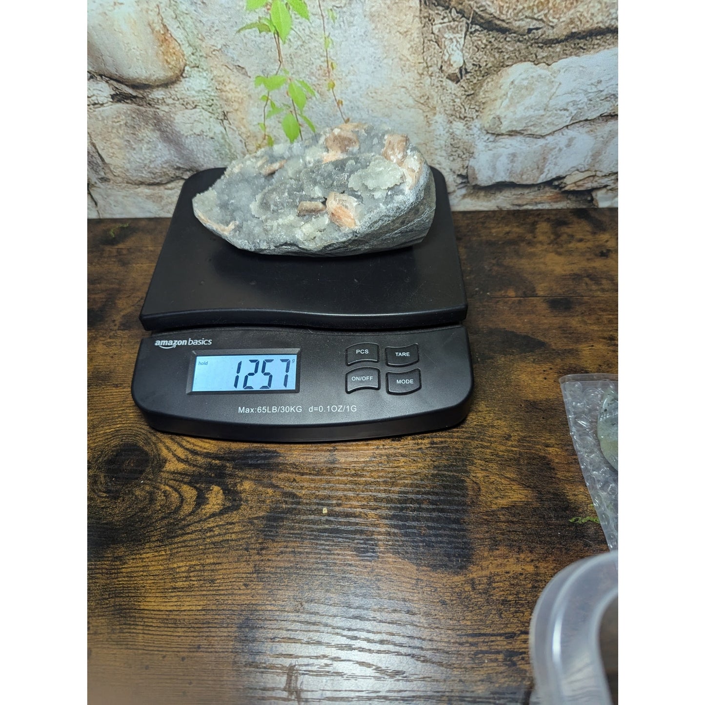 Raw Natural Apophyllite Specimen Cabinet Piece Druzy Sparkly Standing Witch