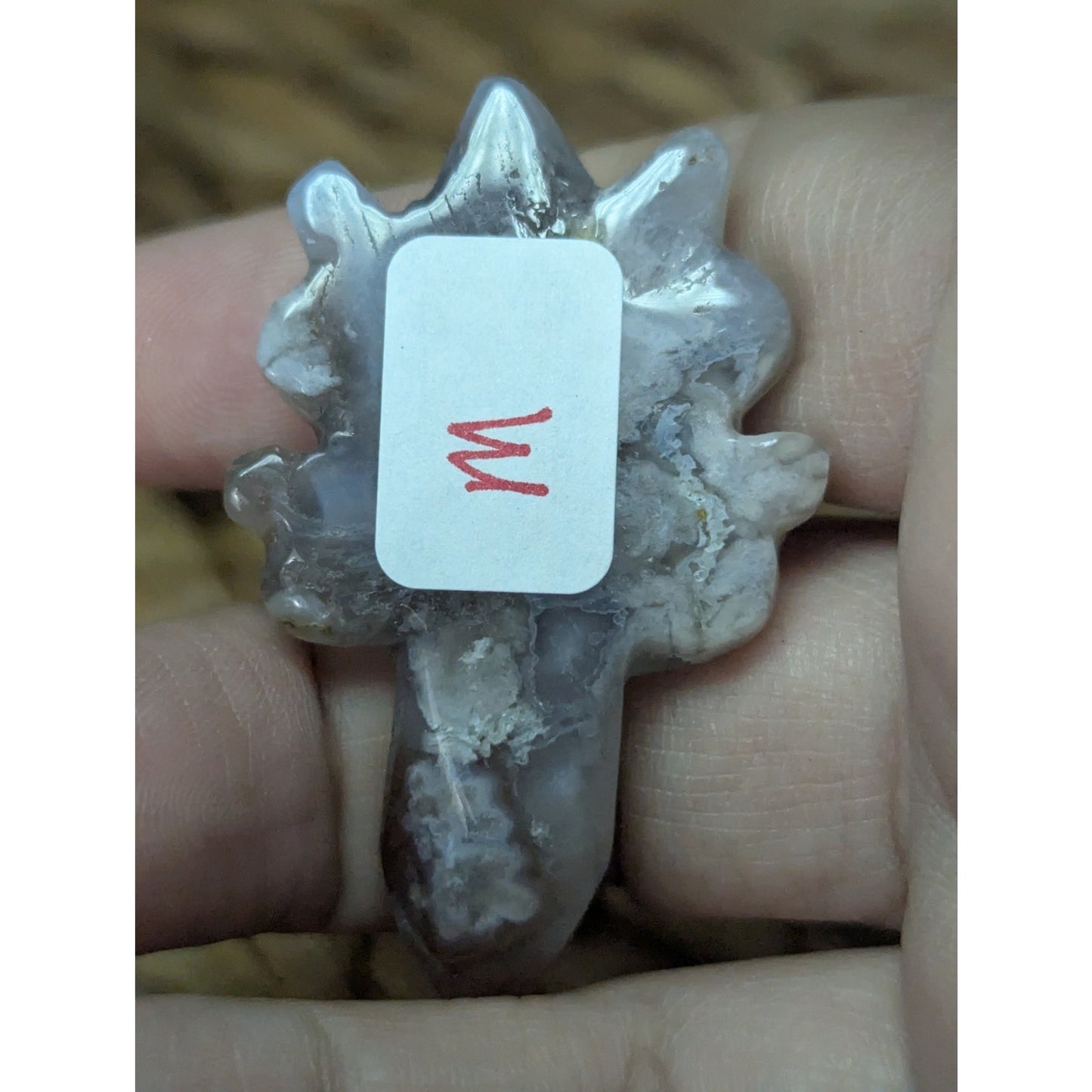 Flower Agate Sea Turtle Crystal Witch Mini Witchy Familiar Quartz Chalcedony