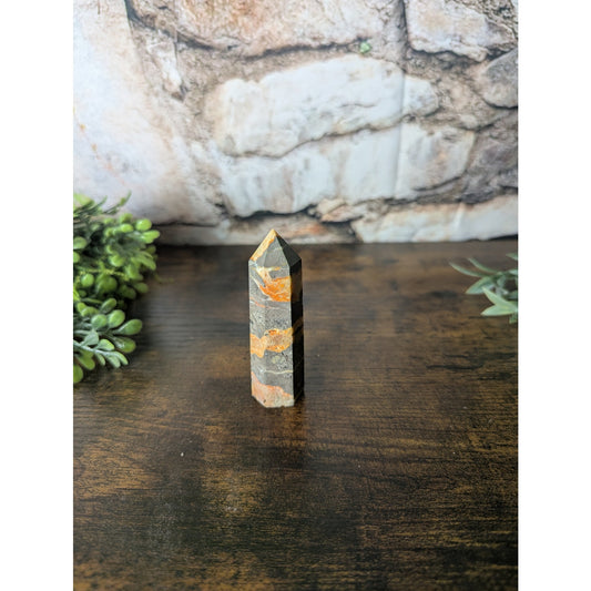 Bumblebee Jasper Tower Crystal Yellow Witch Energy Optimism Adaptability Change