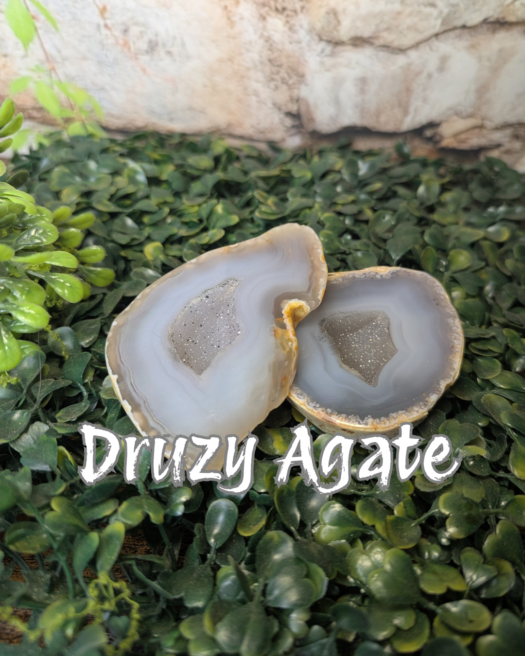 Druzy Agate
