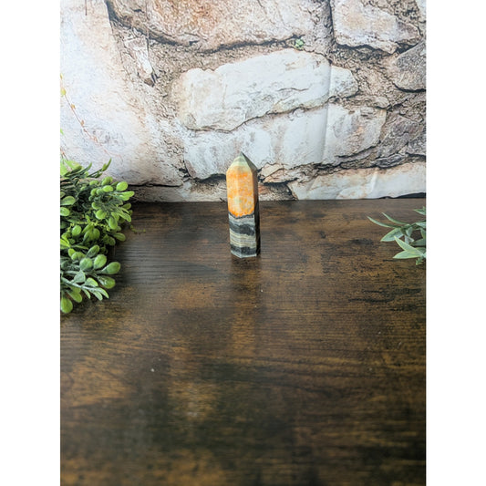Bumblebee Jasper Tower Crystal Yellow Witch Energy Optimism Adaptability Change