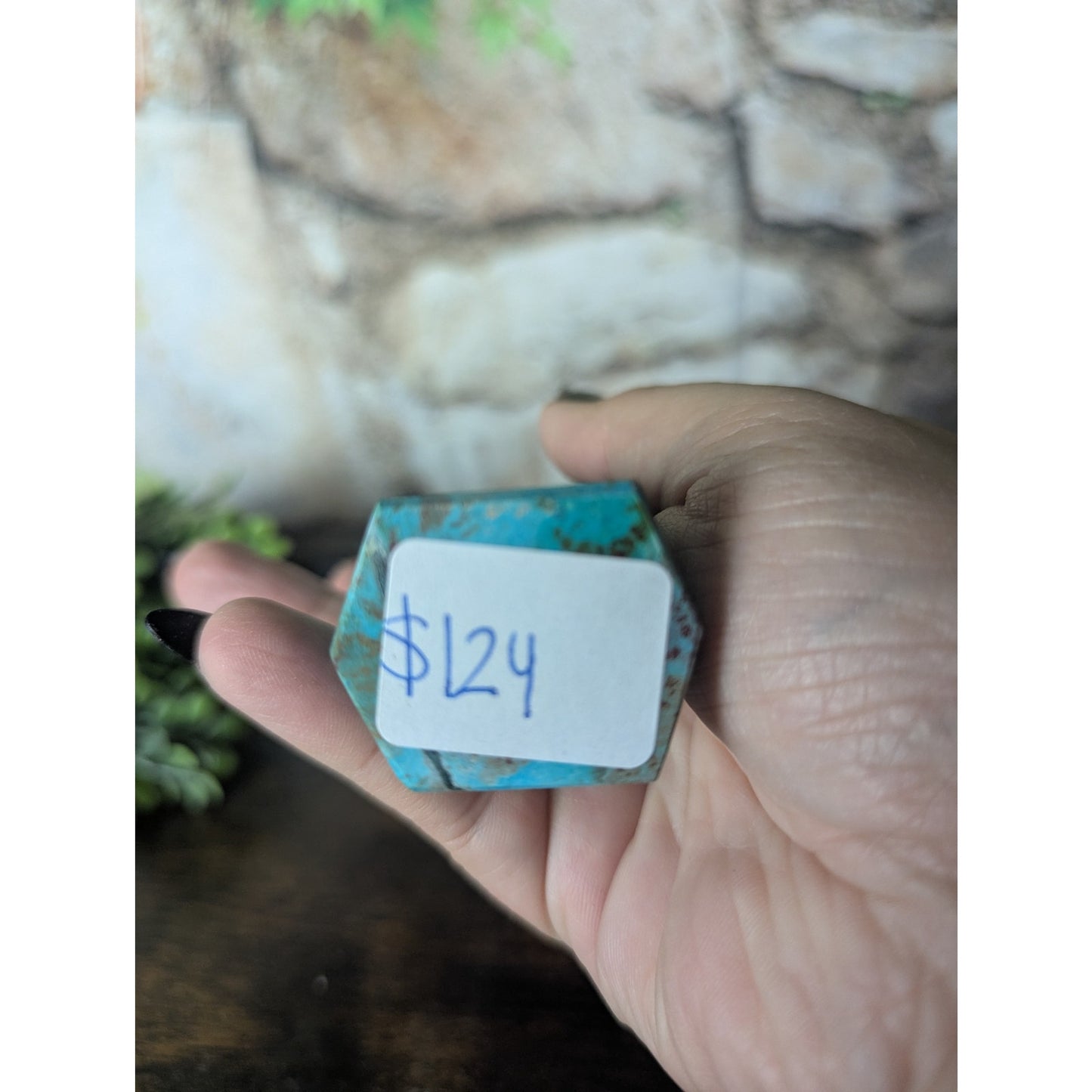 Shattuckite Crystal Tower Phoenix Turquoise Metaphysical Witchy Blue Mineral