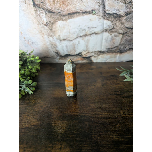 Bumblebee Jasper Tower Crystal Yellow Witch Energy Optimism Adaptability Change