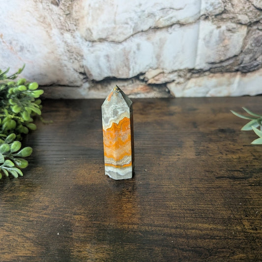 Bumblebee Jasper Tower Crystal Yellow Witch Energy Optimism Adaptability Change