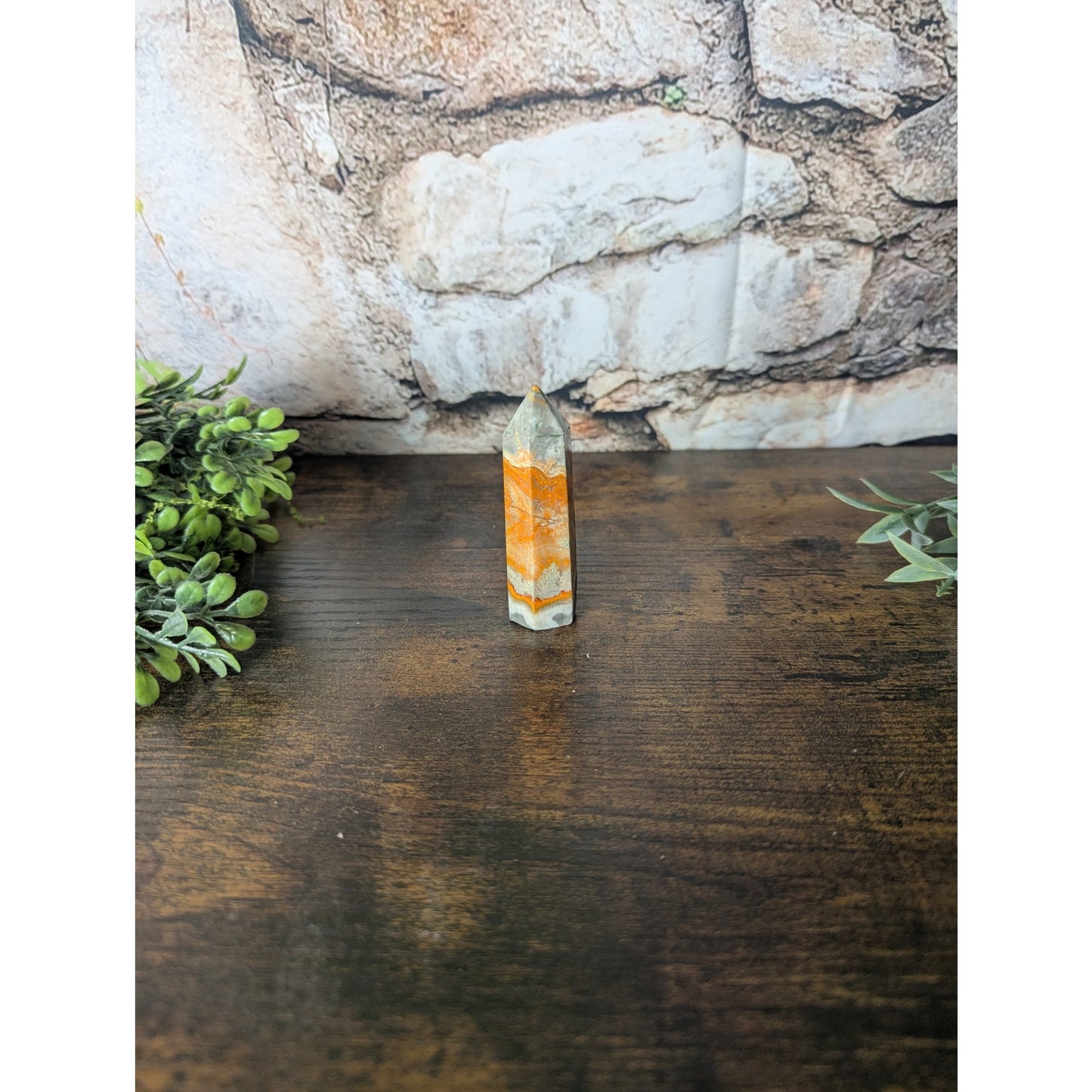 Bumblebee Jasper Tower Crystal Yellow Witch Energy Optimism Adaptability Change