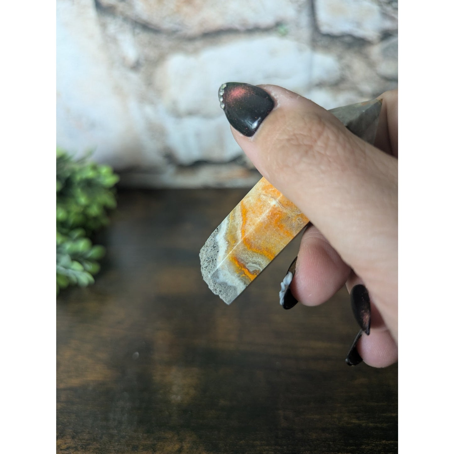 Bumblebee Jasper Tower Crystal Yellow Witch Energy Optimism Adaptability Change